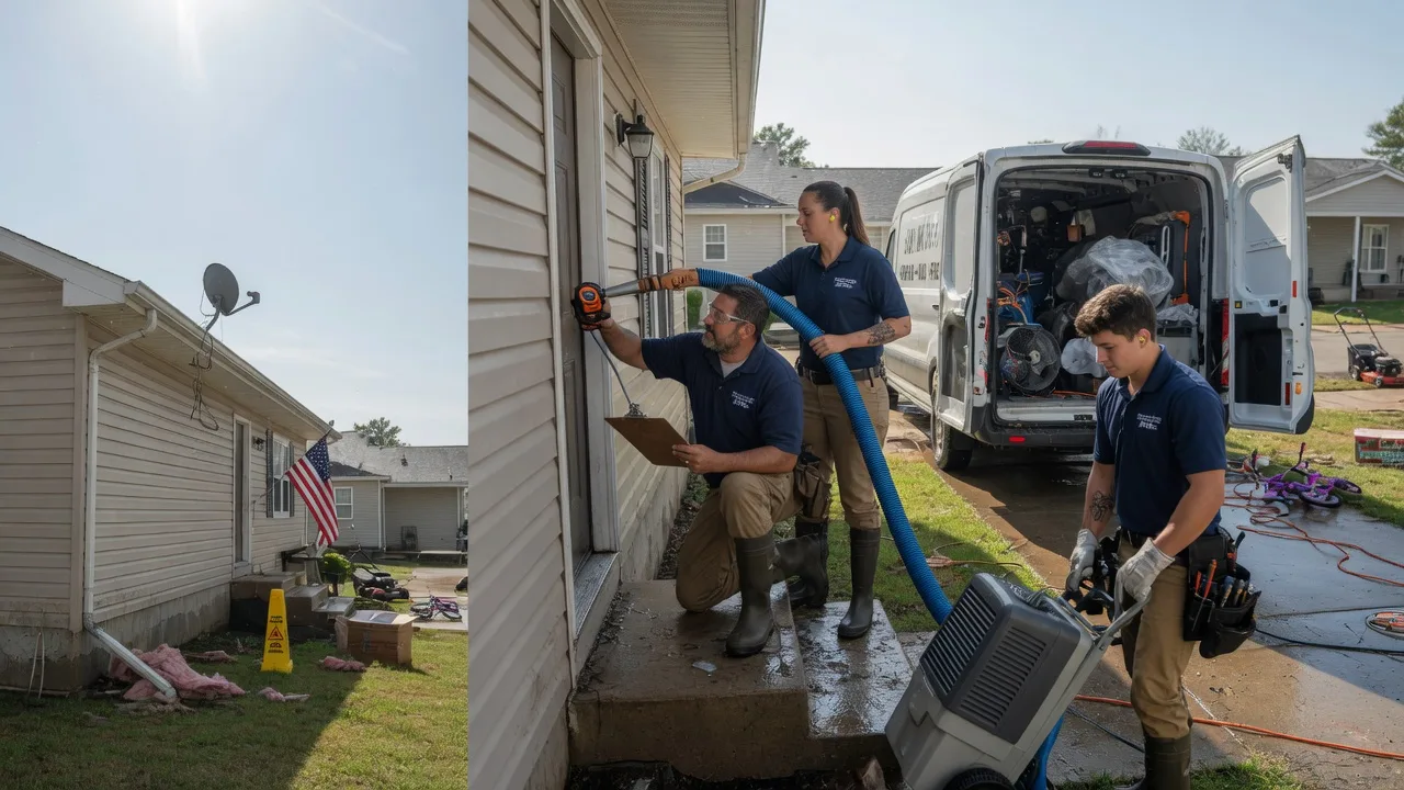 Ceiling Water Damage Restoration in Slidell, LA near me